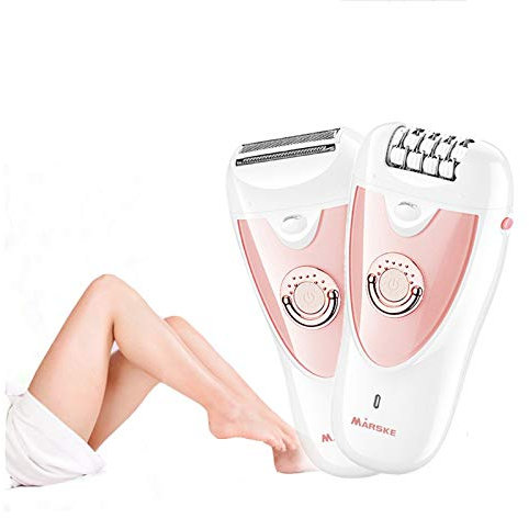 GJXJY Epilierer Gesicht Damen Epiliergeräte and Zubehör Wiederaufladbarer kabelloser 2 in 1 Frauen epilierer für Bikini Zone, Trimmer, Haarentfernung, Rasierer für Körper