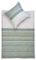 jilda-tex Bettwäsche Biber-Bettwäsche Edel-Flanell-bettwäsche Winter-bettwäsche Ökotex-100 135x200 cm + 80x80 cm 100% Baumwolle mit Reißverschluss Verschiedene Designs (Deep Ocean Stripes)