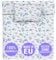 Amilian Kinderbettwäsche 100x135 Baby Bettwäsche Set Größe Babybettwäsche 135x100 mit Kissenbezug 40x60 100% Baumwolle Babybett Kinderbettwäsche 100x135 Jungen Mädchen Bettwaesche
