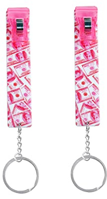 XIANGXING Credit Card Puller, Debit Bank Card Grabber for Long Nails ATM Keychain Women