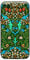 Berkin Arts Compatible with iPhone 8 Plus Case iPhone 7 Plus Case Silicone Cover with Screen Protector Decorative Art Nouveau Pattern (Blackthorn by William Morris)