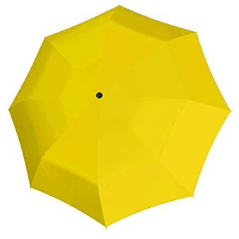 Doppler Langschirm Fiber Golf Fibreglass – Super leicht – Wanderregenschirm – Gelb