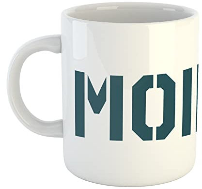 Huuraa Kaffeetasse Moin Kompass Geschenk Tasse Weiß 330ml Moin Kompass Geschenkidee