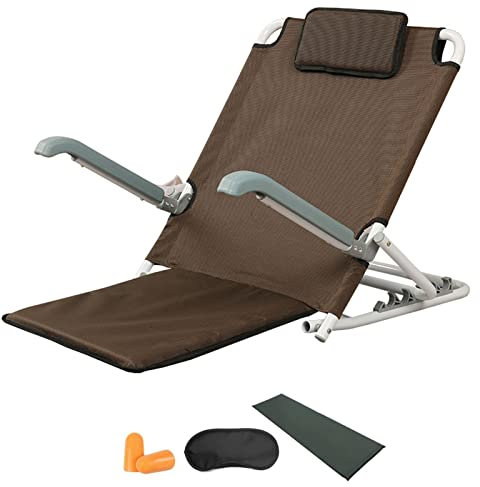 WRJAHCG Rückenstütze mit verstellbarem Winkel,Rückenstütze Komfort, Bett- und Rückenstütze, Sitzhilfe, Rückenlehne,B