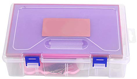 Juego Completo de Herramientas para Quilling, Educativo, Cómodo de Usar, Plantilla de Papel Tres en, Peine Trenzado de Dibujos Animados