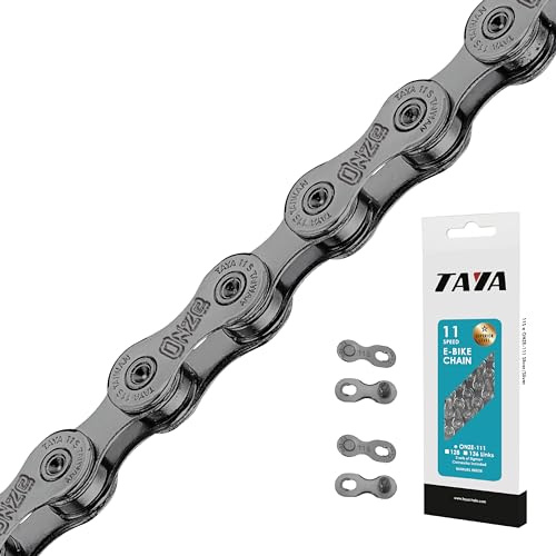 TAYA e-ONZE-111 11-Speed Bike Chain, 136 Links,GST Rust-Proof, Durable and Smooth Shifting, for E-Bike and MTB