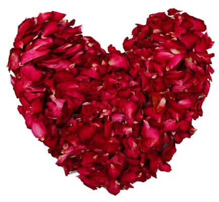 Tabanzhe Wedding Confetti -100G Biodegradable Natural Dried Rose Flower Petals for Eco-Friendly Celebrations Wedding Table Birthday Party Decorations Candle Making DIY Crafts Accessories