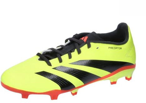 adidas Unisex-Kinder Predator League L FG J Steigeisen, Team Solar Yellow 2 / Core Black/Solar Red, 38 2/3 EU