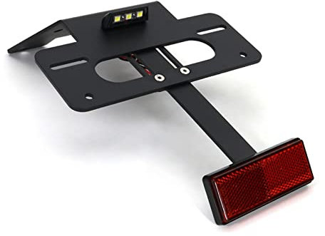 mot Motorcycle License Number Plate Holder Bracket Rear Tail Tidy Compatible With Fender Eliminator Kit Compatible With MONKEY 125 2018-2022 2023