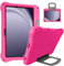 DJ&RPPQ Samsung Galaxy Tab A9 Plus Case for Kids,Galaxy Tab A9 Plus Case.(SM-X210/X216/X218),Lightweight Shockproof Kids Friendly Cover with Handle Stand for Samsung Galaxy A9+ Tablet 2023,Pink