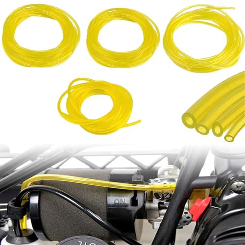 Durite Essence, Tuyau Durite Essence, 4 Tailles Tuyau de Carburant pour Débroussailleuse, Tuyau Carburant, Tuyau D'essence, Tuyau Durite D'essence, Durites de Carburant, Filtre Essence