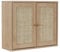 HOME DECO FACTORY, HD0226, Armoire Murale, Modèle Bali, Collection Natural Crush, Mobilier, Meuble, Meuble de Salle de Bain, 60 x 50 x 20 cm, Marron