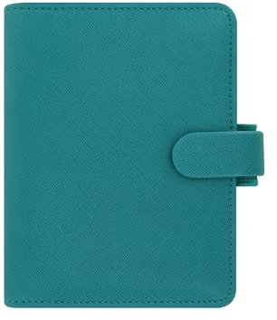 FILOFAX Saffiano Pocket Organiser Aquamarine 2025