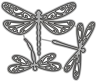 Stanzschablonen aus Metall für Libelle, Blume, Schablone, Basteln, Scrapbooking, Papierkarte, Prägung, Dekoration, Handwerk