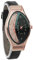 Damen Armbanduhr Mode Dialogband kleine feine Uhr Frau Ellipse Semilunar Uhr Typ Sand-Damenuhr (Black, One Size)