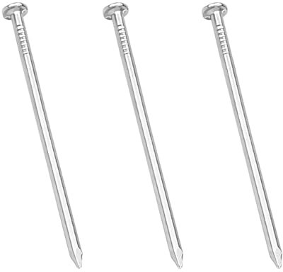 Maozaa 2 Inch Hardware Nails, 100pcs Stainless Steel 304 Hanging Nails for Hanging Pictures, Long Wood Finishing Nails