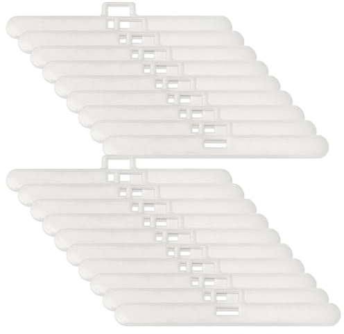 50Pcs Vertical Blind Slats PVC Replacement Parts | Replacement Blind Hangers for Window Blinds Repair and Home Maintenance