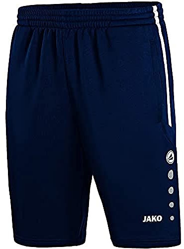JAKO Kinder Trainingsshorts Active, Marine/Weiß, 140