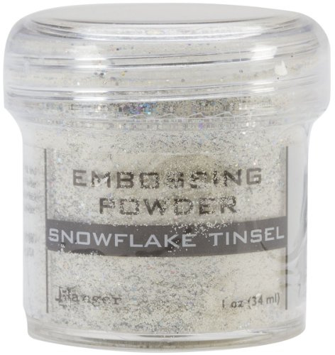Ranger Snowflake Embossing Tinsel, White