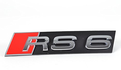 Audi Original RS6 Schriftzug Audi RS6 Schriftzug Emblem vorn