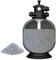 baumgrün 25kg 0,5-1mm Zeolith Filtersand für Sandfilteranlagen Pool Swimmingpool Aquarium Teich Schwimmteich Poolfilter Sandfilter Filtergranulat Filterkies Poolsand (Körnung: 0,5-1 mm Menge: 25kg)