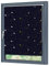 Julido Verdunklungsrollo ohne Bohren 105x150cm, Fenster Rollo Klemmfix Blau mit Sternen, Thermorollo mit Silberbeschichtung