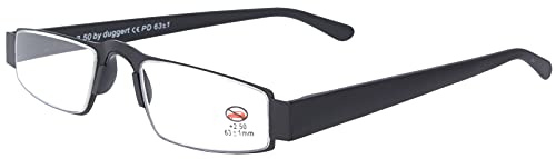 I-MAG Lesehilfe in schwarz +2,50 dpt