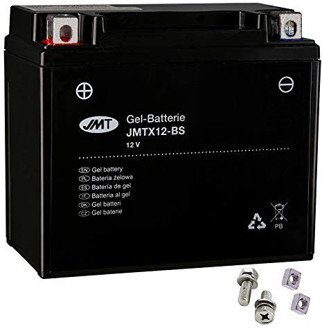 YTX12-BS Gel Batterie für GSF 1200 S Bandit Baujahr 1996-2005 von JMT