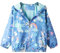 Domueay Bébé Filles Coupe-Vent Veste Blouson Capuche Licorne Bleu Cheval Arc-en-ciel Manteau Manche Longue Imperméable Manteaux Zipper Printemps Automne Légers Outwear Enfant 2-3 Ans