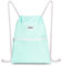 WANDF Rucksack mit Kordelzug Turnbeutel Sportbeutel Gym Bag Mit Aussentasche Verstellbar Tunnelzug Gymsack für Damen Herren Kinder mit Innentasche 11 Liter für Sport und Reisen (Minzgrün)
