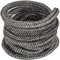 VOANZO Cuerda de Sellado para Puerta de Estufa Cuerda de Fuego para Estufa de leña Cuerda de estufa-3m de Largo x 10 mm para Estufas Fumador Chimenea Quemador de Troncos