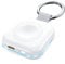 HUOTO Cargador de reloj portátil para Apple Watch Series 9, cargador magnético portátil para iWatch de 1200 mAh, mini cartera, artículos de carga rápida, llavero para Apple Watch Series