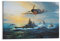 LADV Vintage Schlachtschiff Poster Deutsches Bismarck Schlachtschiff Dekorative Malerei Leinwand Wandkunst Bild 30 x 45 cm