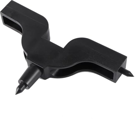 Accrol 2 Pcs 3mm 4mm Water Pipe Puncher PE Pipe Hose Tubing Drilling Tool Dripper Nozzle Inserting Open Hole Tools Drip Irrigation Supplies Lawn
