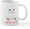 CafePress Game Over Mug 11 oz (325 ml) Ceramic Coffee Mug