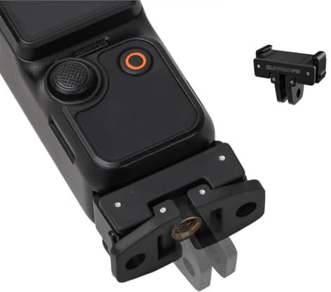 Foldable Quick Release Adapter Mount For DJI OSMO POCKET 3 Action Camera Quick Release Plate Bracket Expansion Accessory with 1/4 screw port and two-jaw Interface