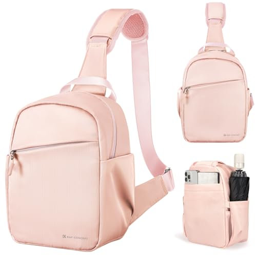 K&F Concept Camera Bag for Photographers Waterproof Photography Camera Backpack Laptop for Men Women (Pink)