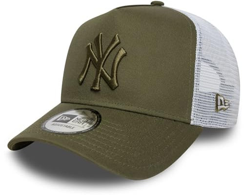 New Era A-Frame Trucker Cap - New York Yankees Olive