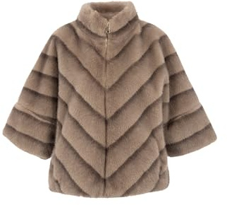 MAPIMANIA - Pelliccia Sintetica Donna di altissima qualità, Giacca pelliccia, Pellicciotto corto invernale caldo e morbido, Cappotto
