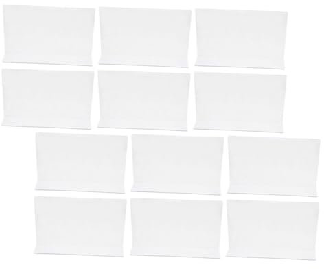 Zerodeko 12stücke Förmige Trennwand Aus Kunststoff Für Schrankregale Transparente Regal-trennwände Lager-trennwände Vielseitige Einsatzmöglichkeiten in Küchen Und Supermärkten