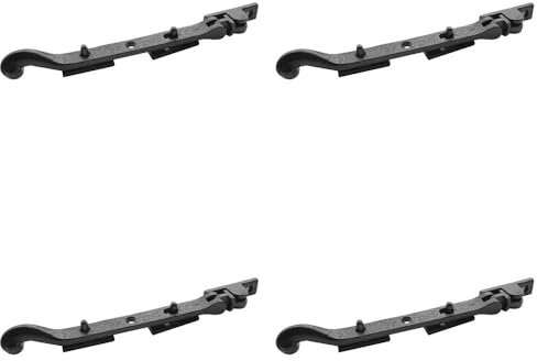 4 Pack Antique Black Casement Stay 250mm for Windows - Window Peg Bar