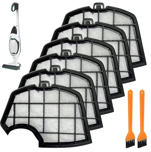 Filtro Folletto VK140, 6 pezzi Filtro Folletto V/k150, Filtro Folletto VK140 Originale, Sacchetti Folletto VK140, Folletto VK150, Filtrello Premium FP140/150 Originale per Folletto VK140 VK150 FP140
