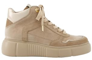 Paul Green Damen - Sneaker 5407-048 in beige Rauleder