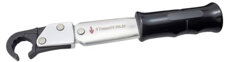 Chiave dinamometrica a cricchetto con design a estremità aperta, per riparazioni automobilistiche e climatizzate, struttura in acciaio legato al nichel-cromo, disponibile (17 mm)