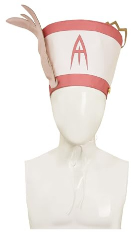 BAEHEU Adult Abel Hat Hazbin Cosplay Costume Hats Anime Demon Abel Costume Cap Halloween Accessories Prop for Mens Womens