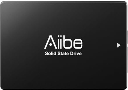 Aiibe 1.92TB Internal Solid State Drive SATA III SSD 1.92TB 2.5” SSD Drive Internal Up to 550MB/s for Computer Laptop (Black)