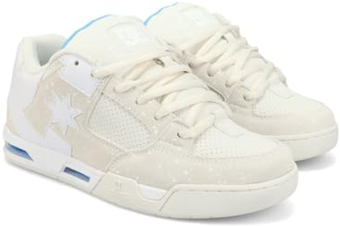 DC Shoes DC Command - Leather Shoes for Men - Lederschuhe - Männer - 40 - Weiss