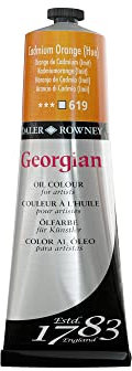 Daler Rowney Farben Georgian Ölfarben 225ml, Cadmium Orange [Spielzeug]
