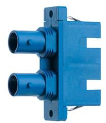 Telegärtner ST/SC Duplex Adapt. MM J08082A0010 Phosphorbronzehülse LWL-Kupplung 4018359360658