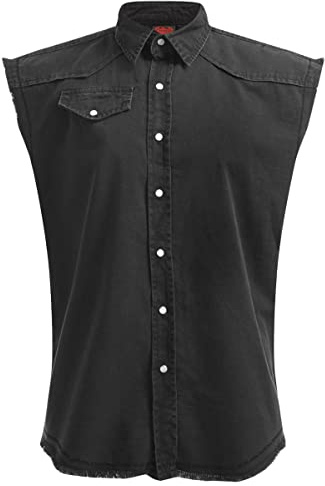 Spiral - Metal Streetwear - Sleeveless Worker - XXL